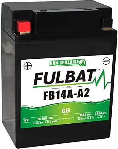 Fulbat FB14A-A2: batteria ricaricabile. Per alimentare apparecchi compatibili con le specifiche del modello. Tensione: 12 V. Capacit¨¤ della batteria: 14 Ah.