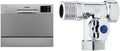 COMFEE' TD602E-S: lavastoviglie compatta. Programmi o funzioni: 6.