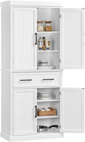 Yaheetech: credenza. Dimensioni: 183,5 x 76.5 x 40,5 cm.