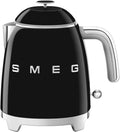 Smeg KLF05BLEU: bollitore elettrico. Potenza: 1400 W. Capacit¨¤: 0,8 L. Caratteristiche del modello: acciaio inossidabile. Colorazione indicata: Nero/Argento.
