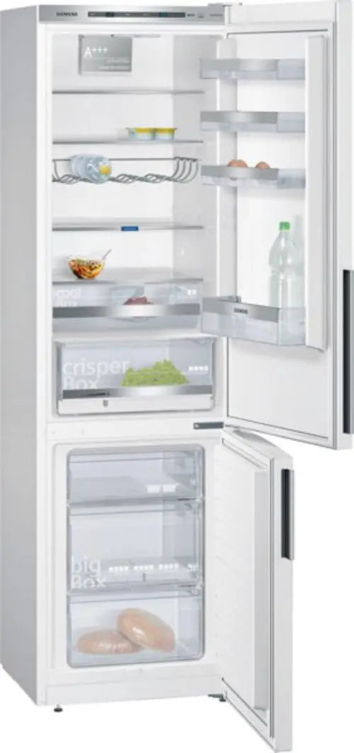 Siemens : frigorifero. Per la conservazione refrigerata degli alimenti. Capacit¨¤: 250 L. Misura indicata: 201 cm.
