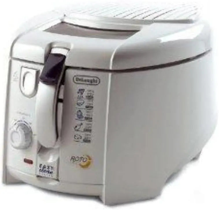 De'Longhi F28311.W1 RotoFry: friggitrice ad aria. Per la preparazione di alimenti con circolazione di aria calda. Capacit¨¤: 1,2 L. Caratteristiche del modello: regolazione.