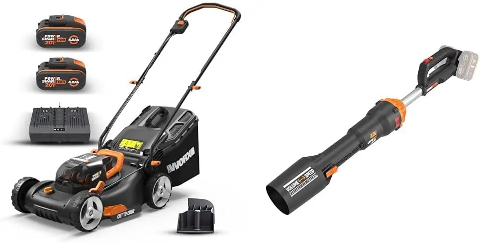 WORX WG743E: tosaerba. Per la manutenzione del prato. Tensione: 40 V. Caratteristiche del modello: motore senza spazzole, alimentazione a batteria.