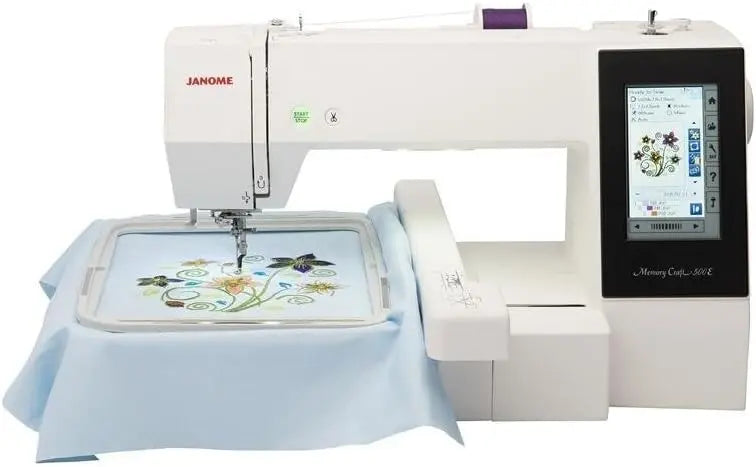 Janome Macchina da 500E: macchina da ricamo.