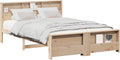 VidaXL Struttura del: struttura letto. Struttura per sostenere un materasso della misura compatibile. Dimensioni: 160 x 200 cm. Colorazione indicata: Marrone.