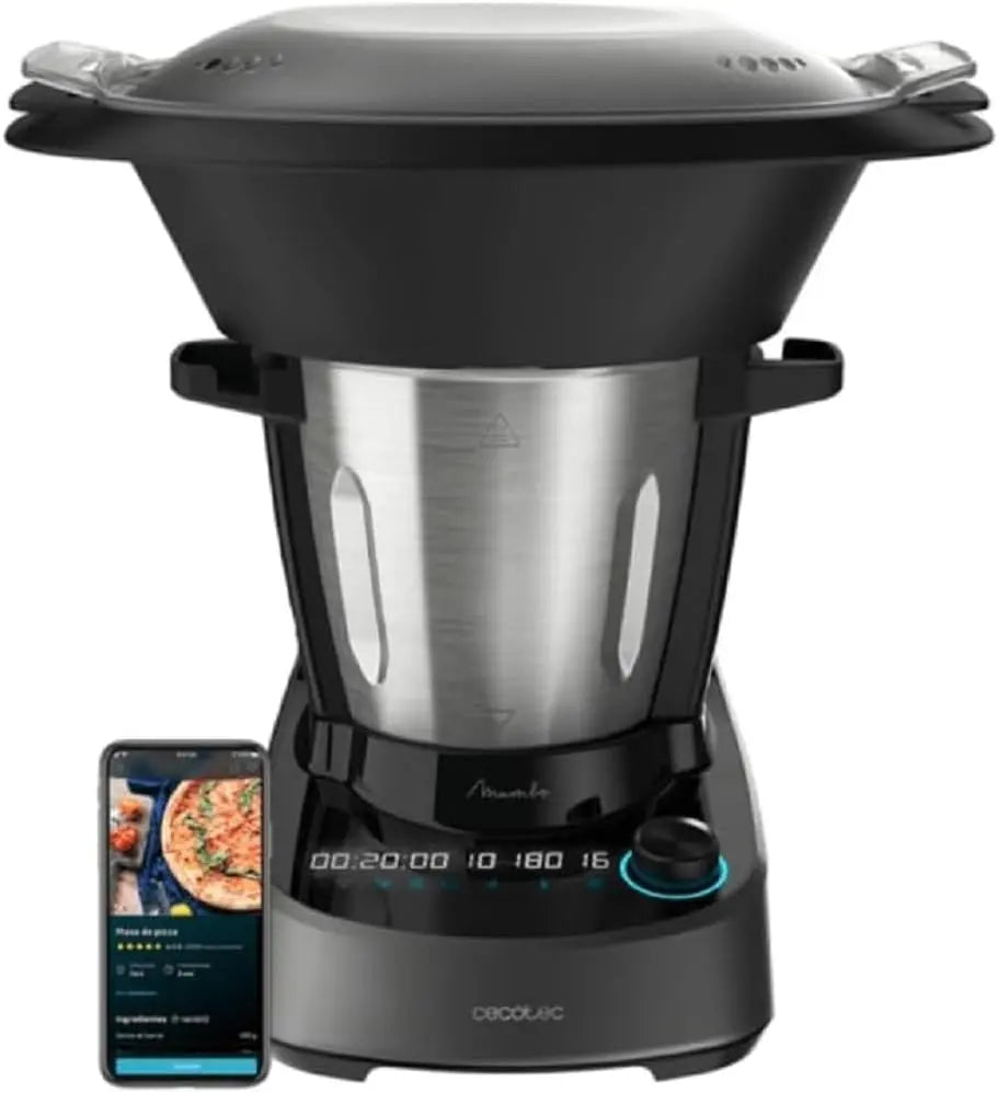 Cecotec: robot da cucina. Potenza: 1600 W. Capacit¨¤: 3,3 L. Programmi o funzioni: 37. Caratteristiche del modello: acciaio inossidabile. Colorazione indicata: Argento.