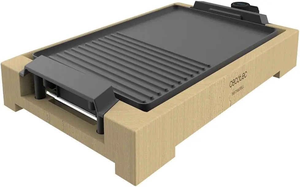 Cecotec Tasty &: griglia elettrica. Potenza: 2000 W. Caratteristiche del modello: regolazione, acciaio inossidabile. Colorazione indicata: Nero/Argento.