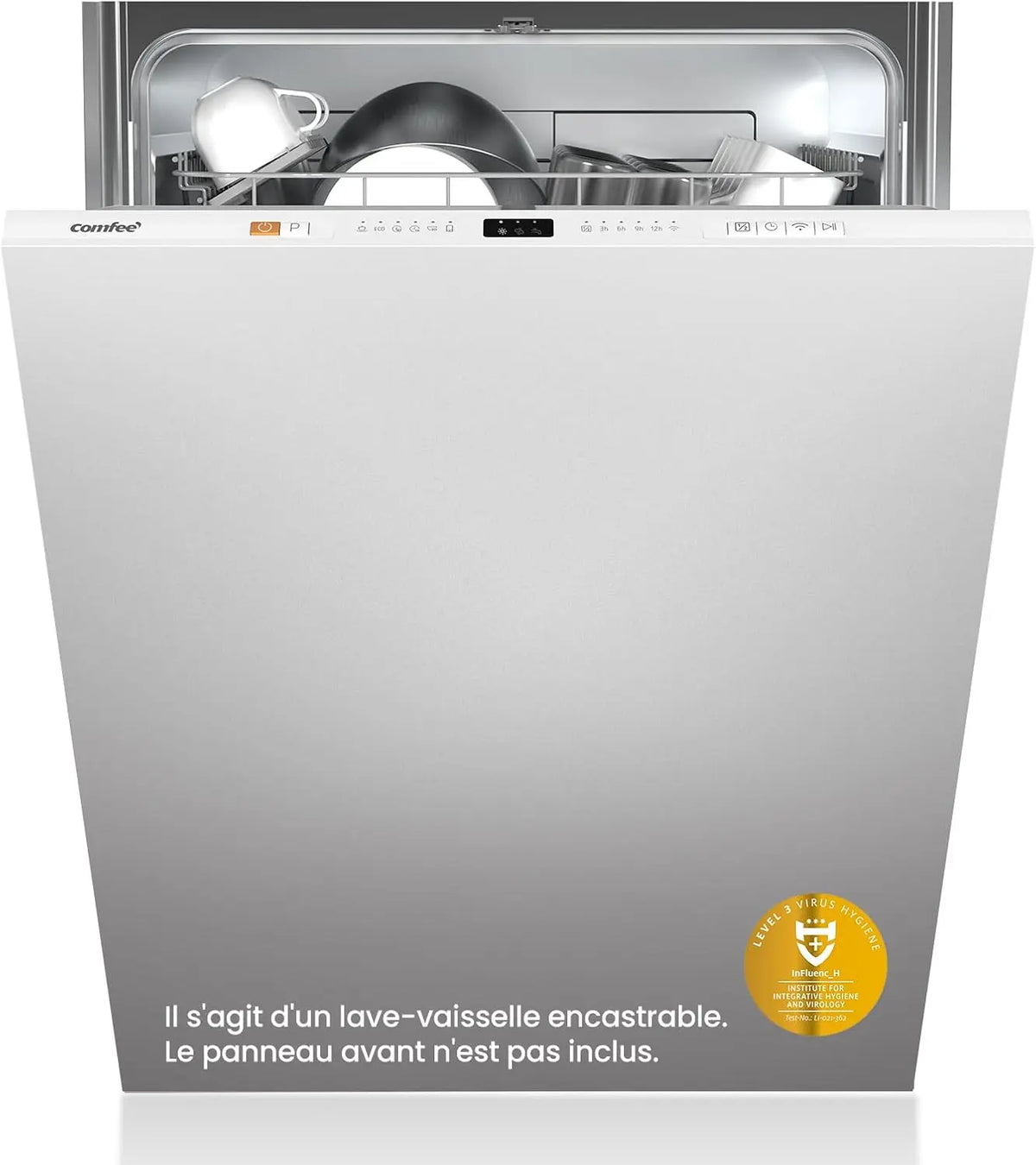 COMFEE CDWPB1215PB-EU: lavastoviglie. Per il lavaggio di stoviglie e utensili da cucina.