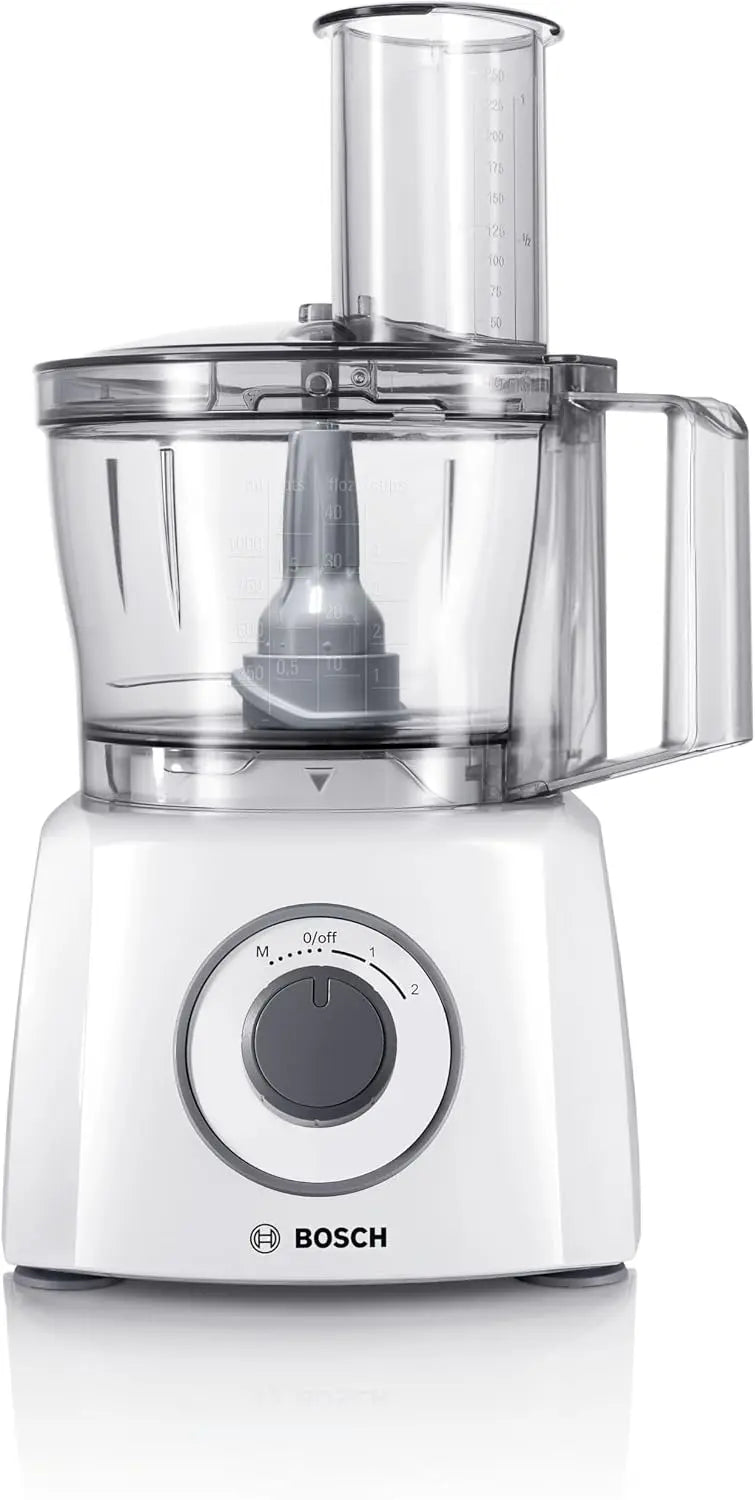 Bosch MCM3200W: robot da cucina. Potenza: 3200 W. Capacit¨¤: 2,3 L. Colorazione indicata: Bianco.