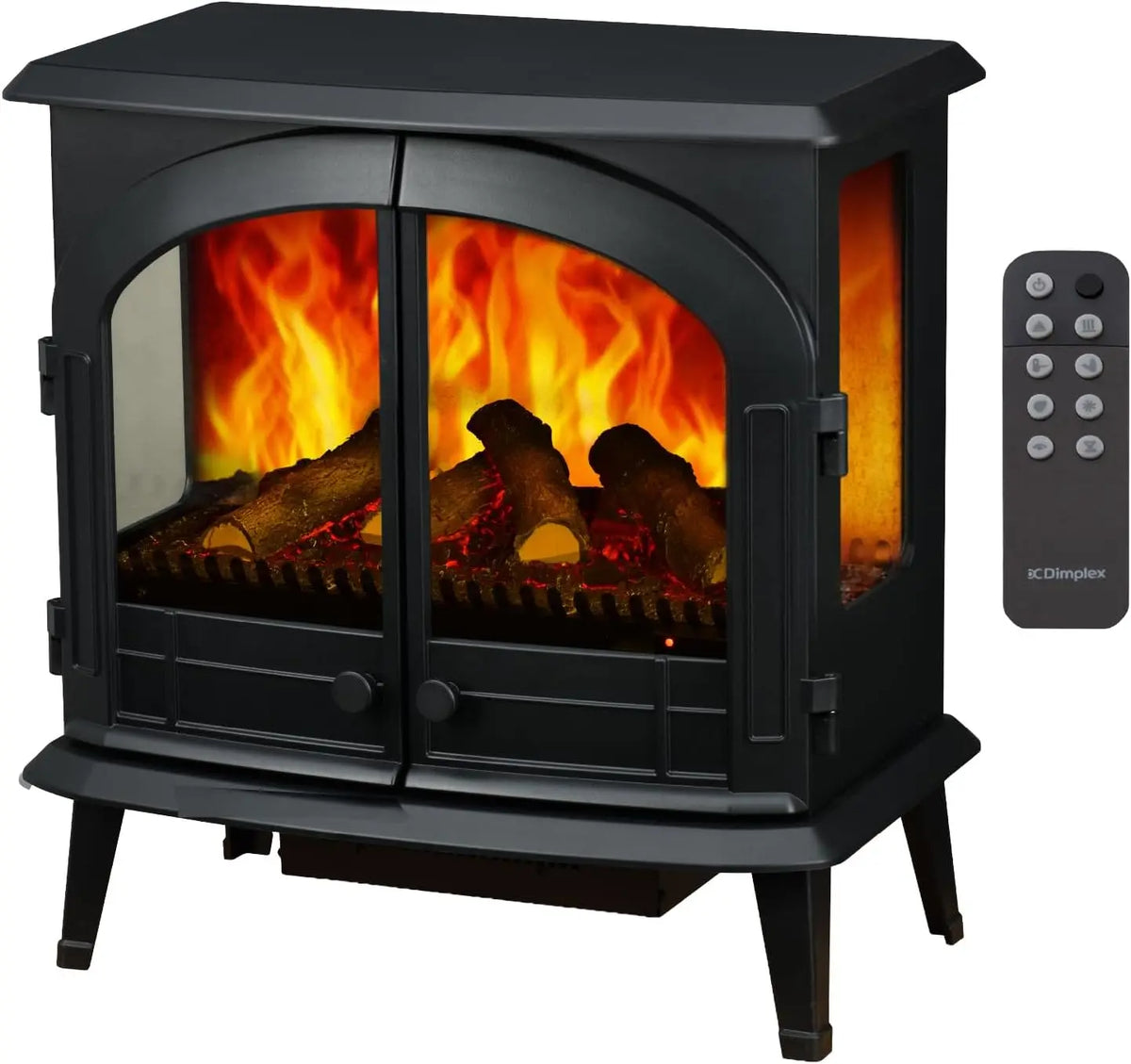 Dimplex Emberly: caminetto. Potenza: 2 kW. Caratteristiche del modello: telecomando.