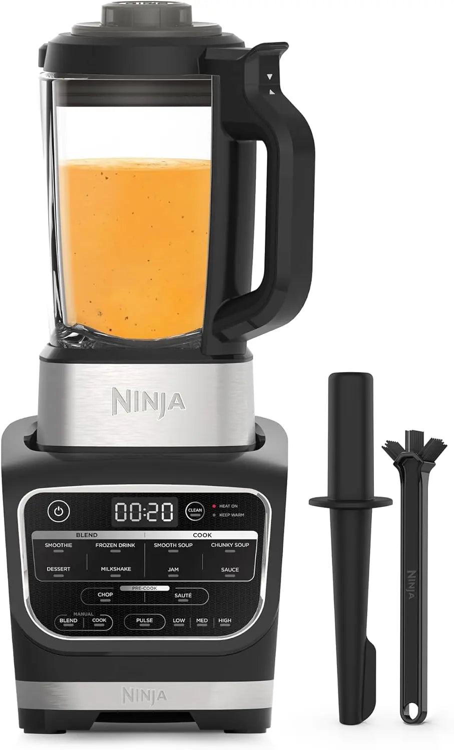 Ninja Foodi: frullatore. Per frullare e miscelare gli ingredienti. Potenza: 1000 W. Capacit¨¤: 1,7 L. Colorazione indicata: Nero.