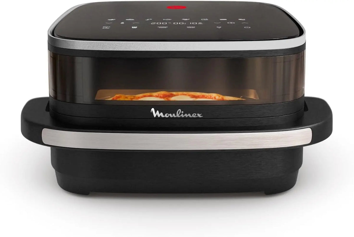 Moulinex Easy Fry XL Surface AL4018: friggitrice ad aria. Per la preparazione di alimenti con circolazione di aria calda. Colorazione indicata: Nero.