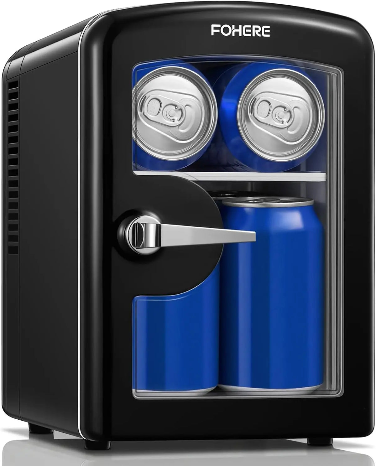 FOHERE CA/12V: mini frigorifero. Tensione: 220 V. Capacit¨¤: 4 L. Colorazione indicata: Nero.