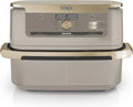 Ninja FlexDrawer: friggitrice ad aria. Per la preparazione di alimenti con circolazione di aria calda. Capacit¨¤: 10,4 L. Colorazione indicata: Beige/Oro.