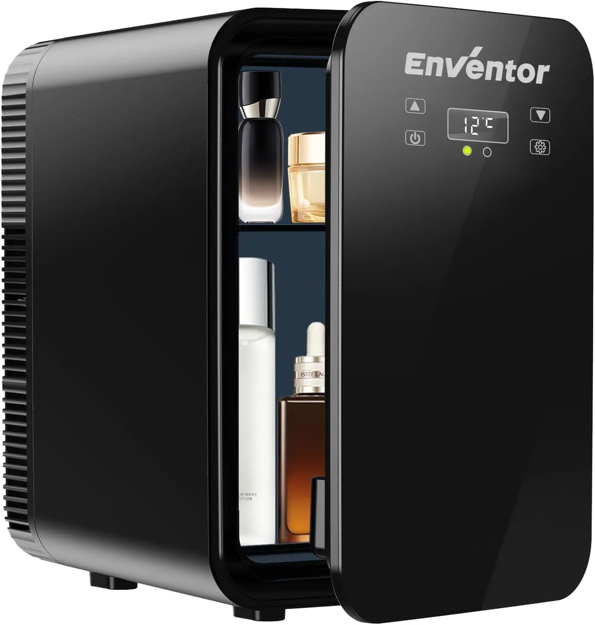 Enventor 12V/220V: mini frigorifero. Tensione: 12 V. Capacit¨¤: 10 L. Caratteristiche del modello: schermo LCD. Colorazione indicata: Nero.