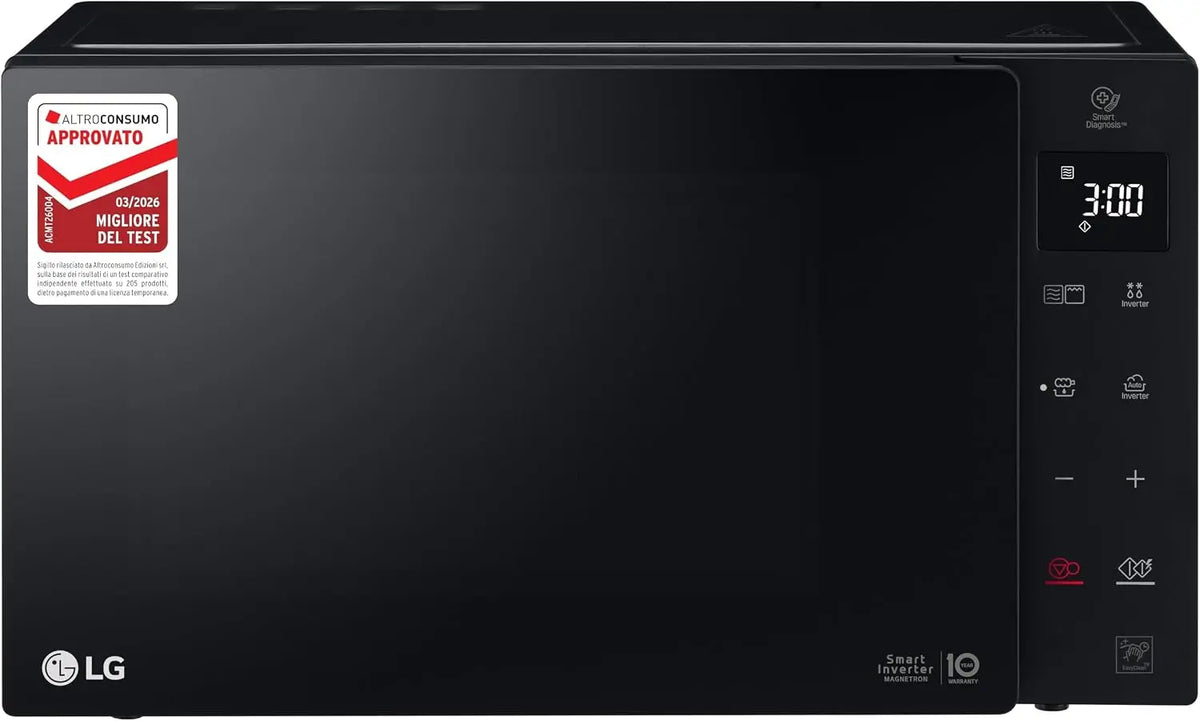 LG MH6535GIB: forno elettrico. Per la cottura degli alimenti. Potenza: 1150 W. Capacit¨¤: 25 L. Caratteristiche del modello: regolazione. Colorazione indicata: Nero.