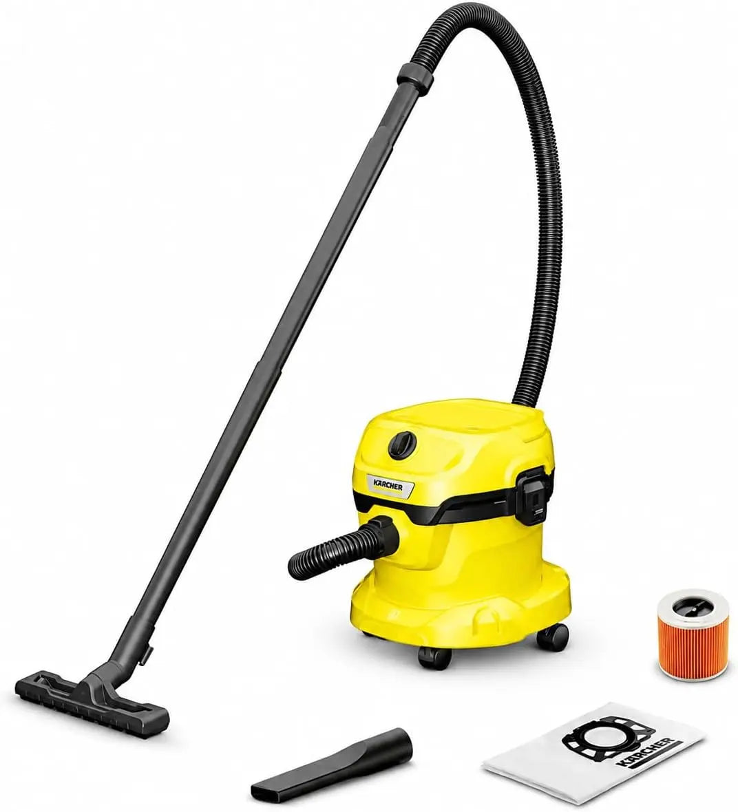 K?rcher V-12/4/18/C: aspiratore. Potenza: 1.000 W. Capacit¨¤: 12 L.