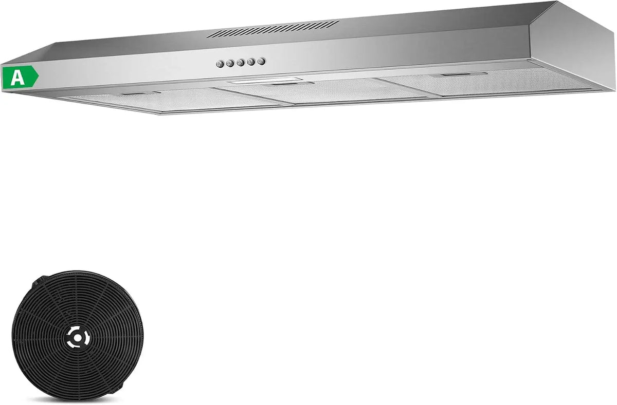 TopStrong: cappa aspirante. Per l¡¯aspirazione dei vapori prodotti durante la cottura. Misura indicata: 90 cm. Caratteristiche del modello: illuminazione LED, acciaio inossidabile. Colorazione indicata: Argento.