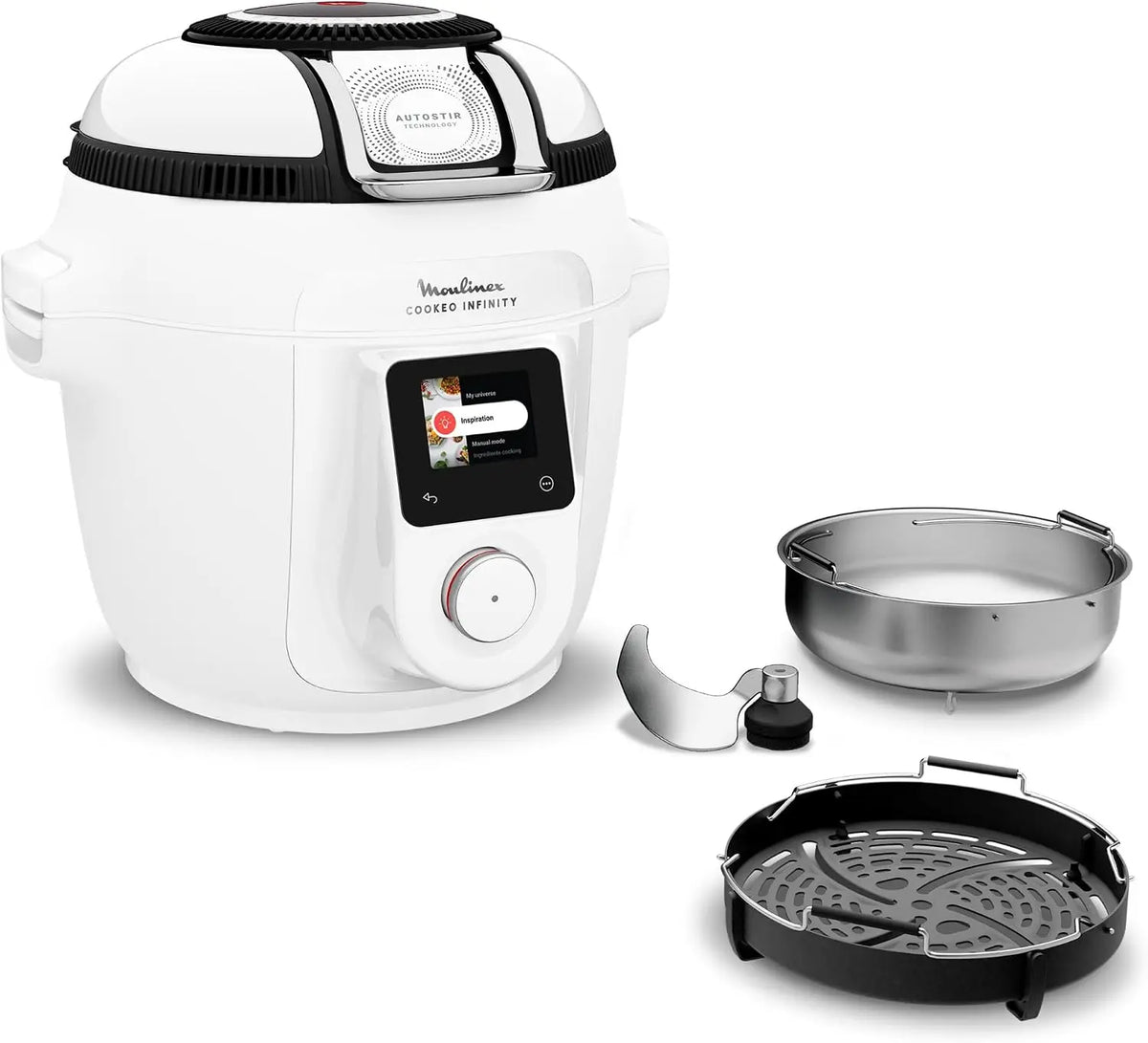 Moulinex Cookeo Infinity CE9821: multicooker. Caratteristiche del modello: Wi-Fi, funzione vapore.