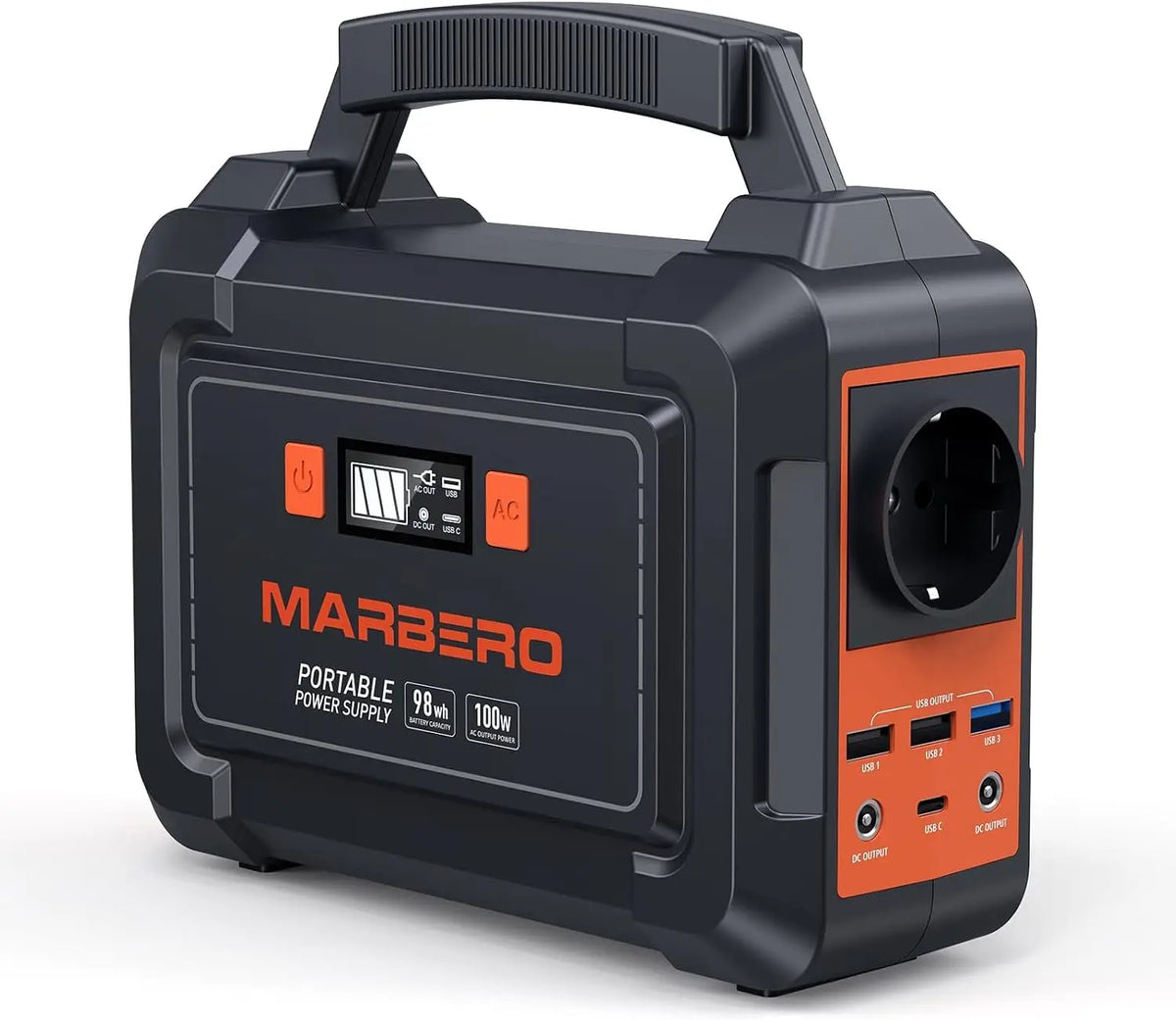 MARBERO 26400mAh 98Wh: stazione di alimentazione. Potenza: 150 W. Tensione: 220 V.