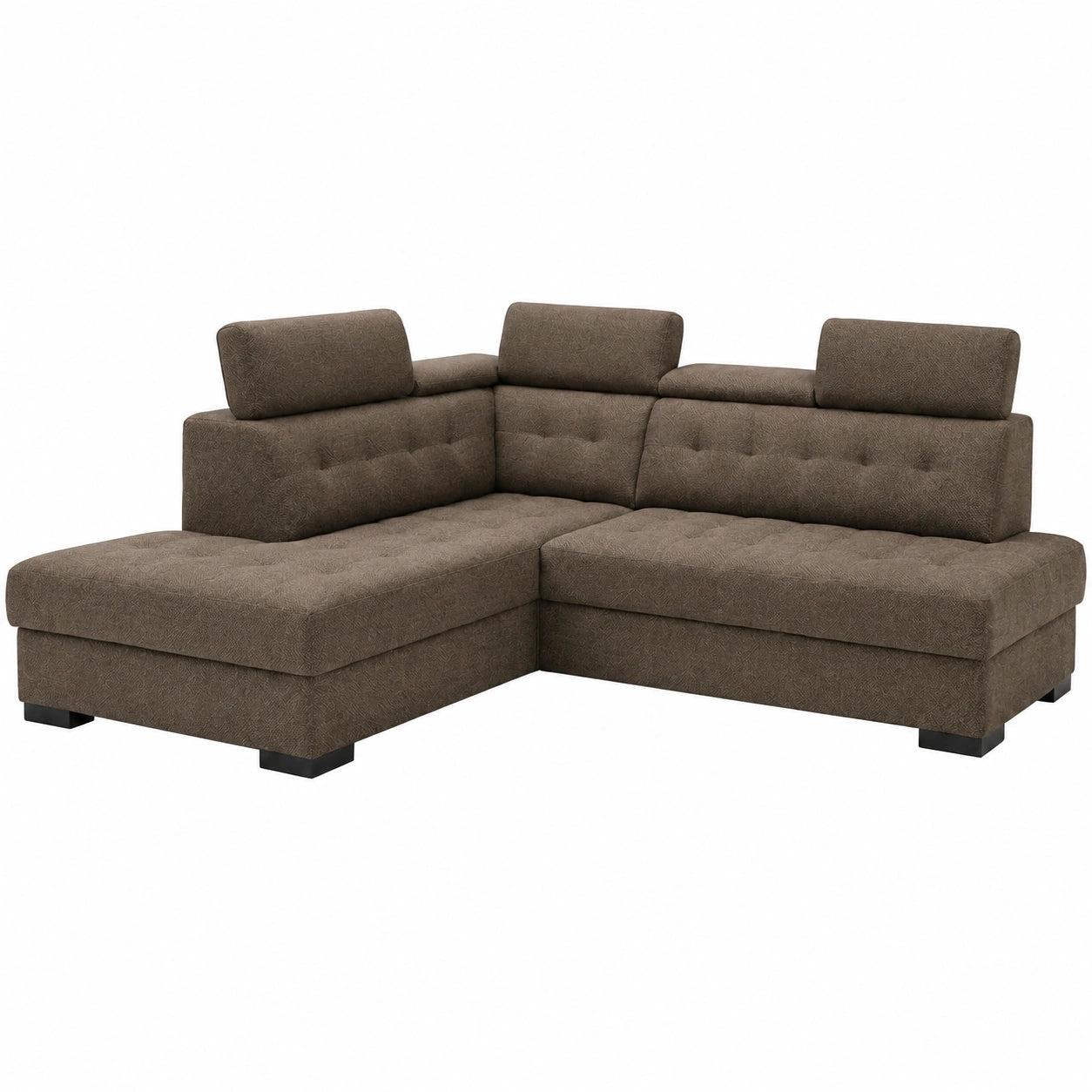 Divano Angolare Modulare Robin Inspire 4 Posti con Letto e Contenitore