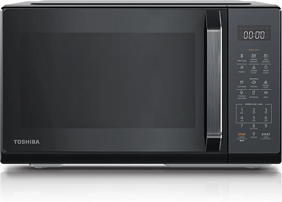 TOSHIBA MW3: gelatiera. Potenza: 800 W. Capacit¨¤: 23 L. Programmi o funzioni: 6. Colorazione indicata: Nero.