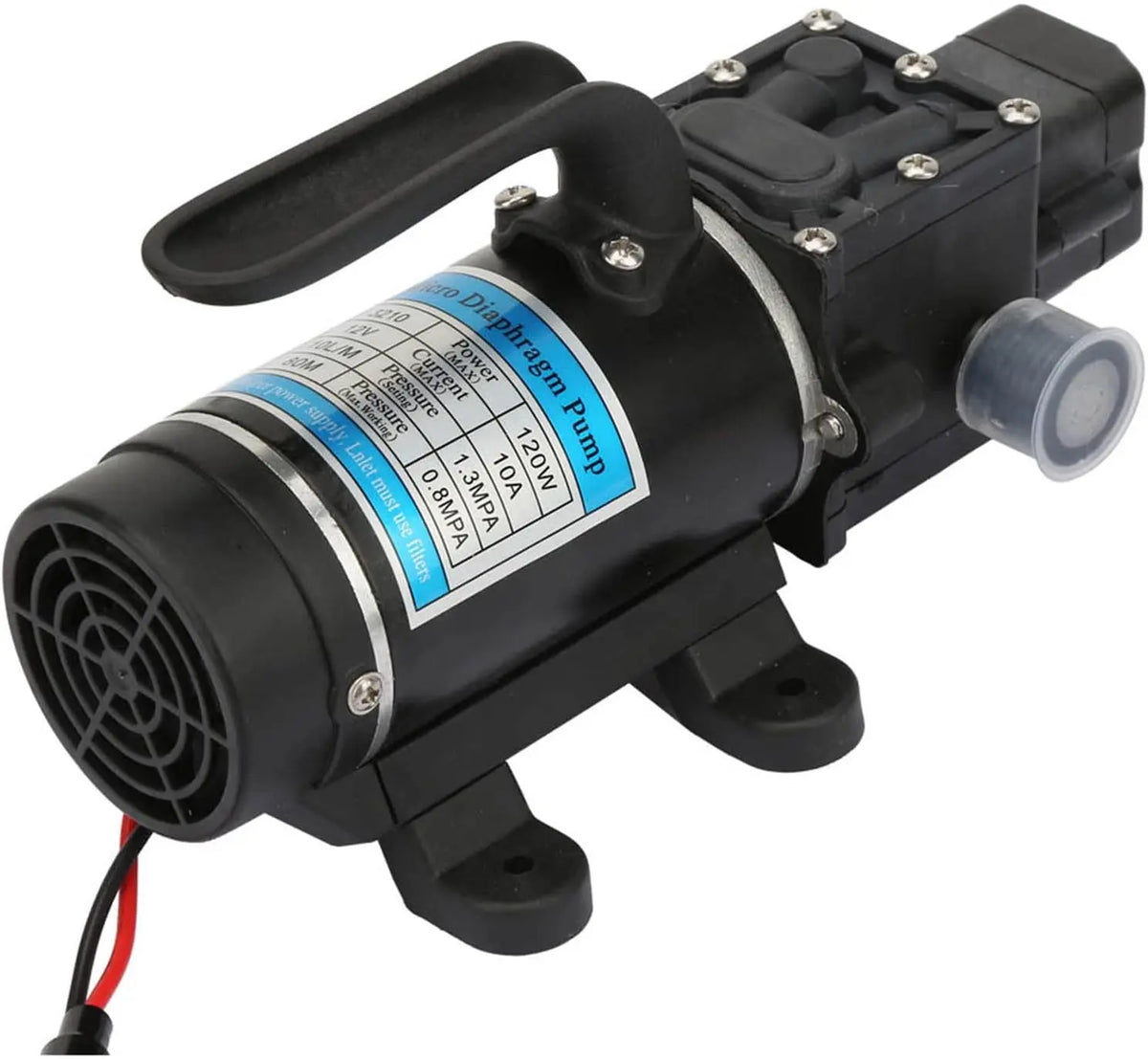 Pompa. Potenza: 120 W. Capacit¨¤: 10 L.