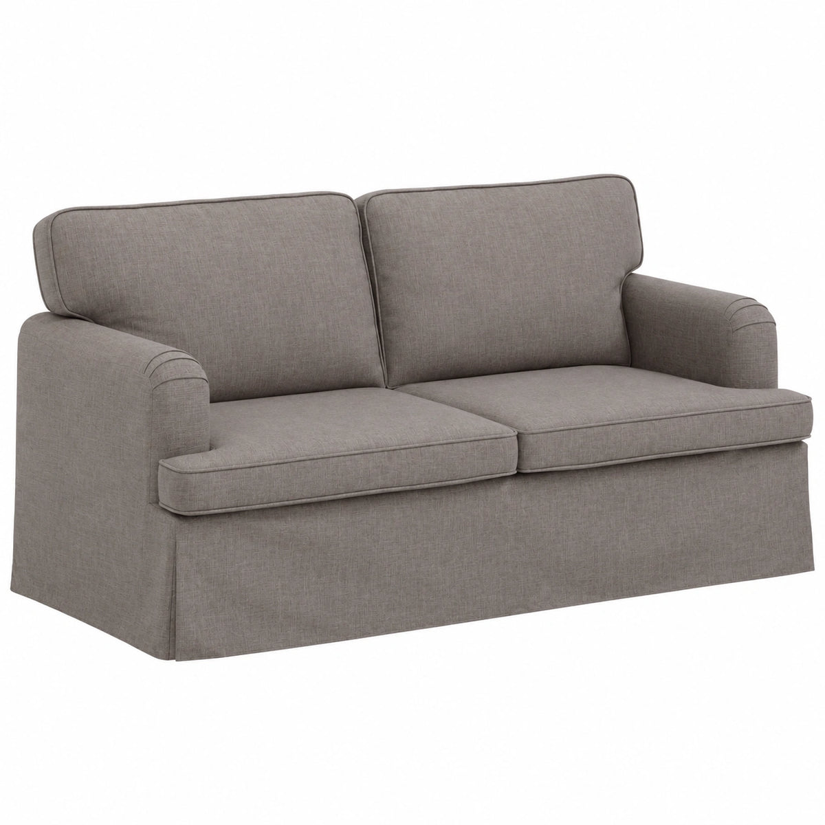 Divano Modulare in Tessuto Morbido, Design Componibile, 142 x 80 x 85 cm, per Soggiorno e Camera da Letto