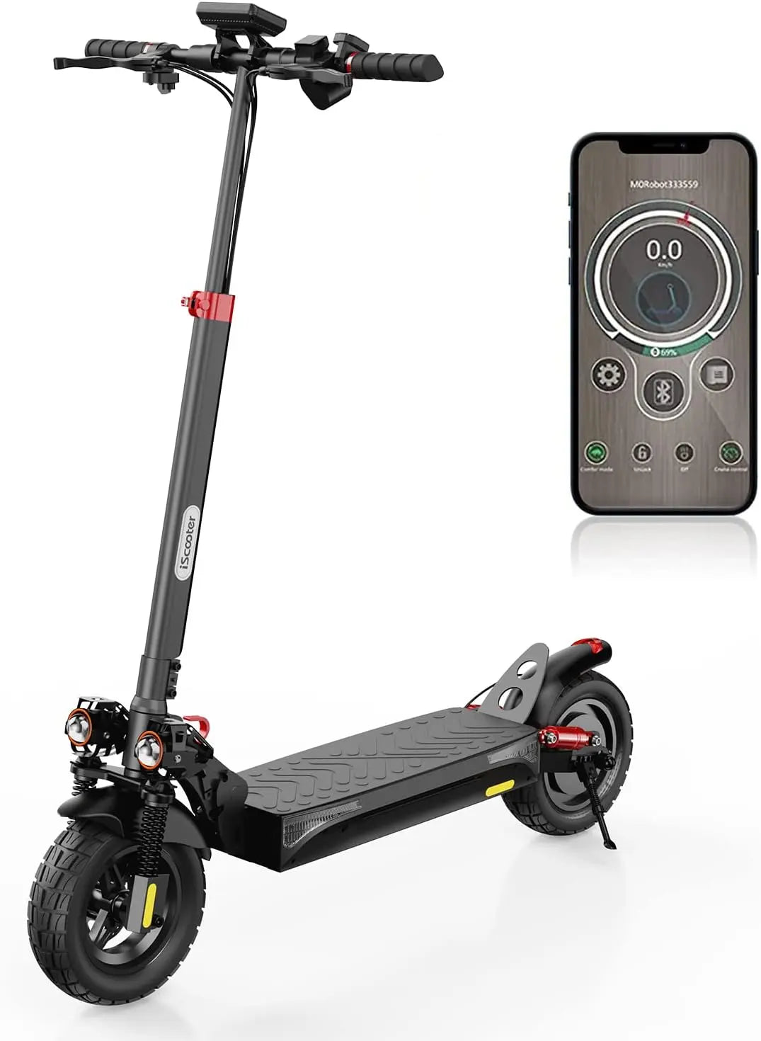 IScooter Ix4: monopattino elettrico. Caratteristiche del modello: struttura pieghevole.