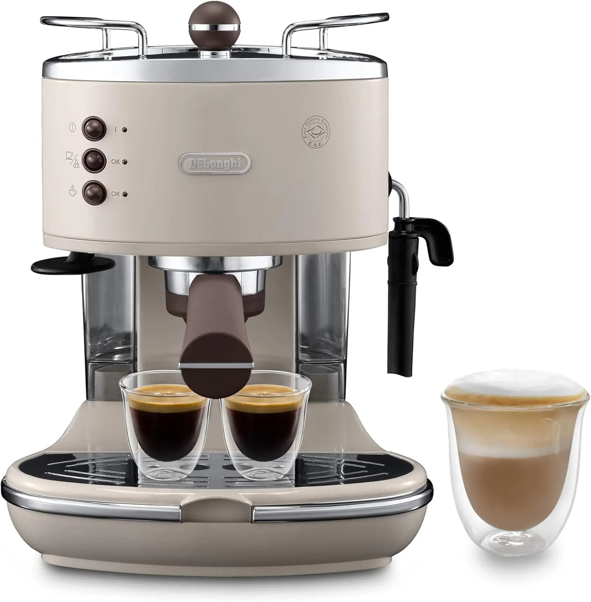 De'Longhi Icona Vintage ECOV311.BG: macchina da caff¨¨. Per la preparazione del caff¨¨. Colorazione indicata: Beige.