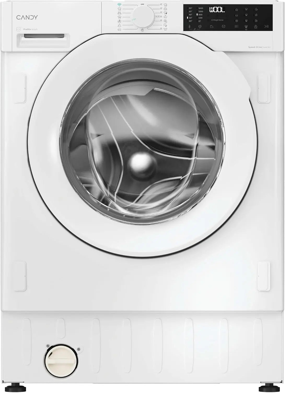 Candy BC448M4D8J-S: lavatrice. Per il lavaggio del bucato. Velocit¨¤ di rotazione: 1400 giri/min.