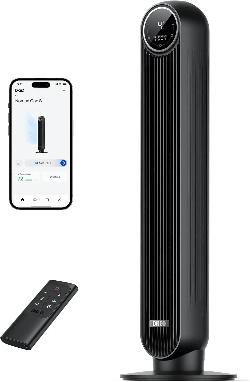 DREO: ventilatore. Per favorire la circolazione dell¡¯aria. Caratteristiche del modello: telecomando, temporizzatore.