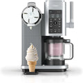 Ninja CREAMi Scoop & Swirl: gelatiera. Programmi o funzioni: 13. Colorazione indicata: Argento.
