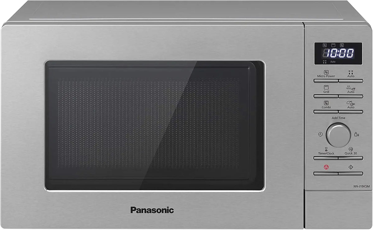 Panasonic Pa NN-J19KSMEPG: unit¨¤ di archiviazione in rete. Potenza: 800 W. Capacit¨¤: 20 L. Programmi o funzioni: 9. Caratteristiche del modello: acciaio inossidabile. Colorazione indicata: Argento.