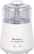 Moulinex La Moulinette DPA141: tritatutto. Potenza: 1000 W. Capacit¨¤: 0.3 L. Colorazione indicata: Bianco/Trasparente.