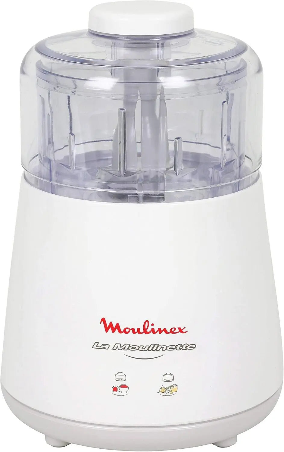Moulinex La Moulinette DPA141: tritatutto. Potenza: 1000 W. Capacit¨¤: 0.3 L. Colorazione indicata: Bianco/Trasparente.