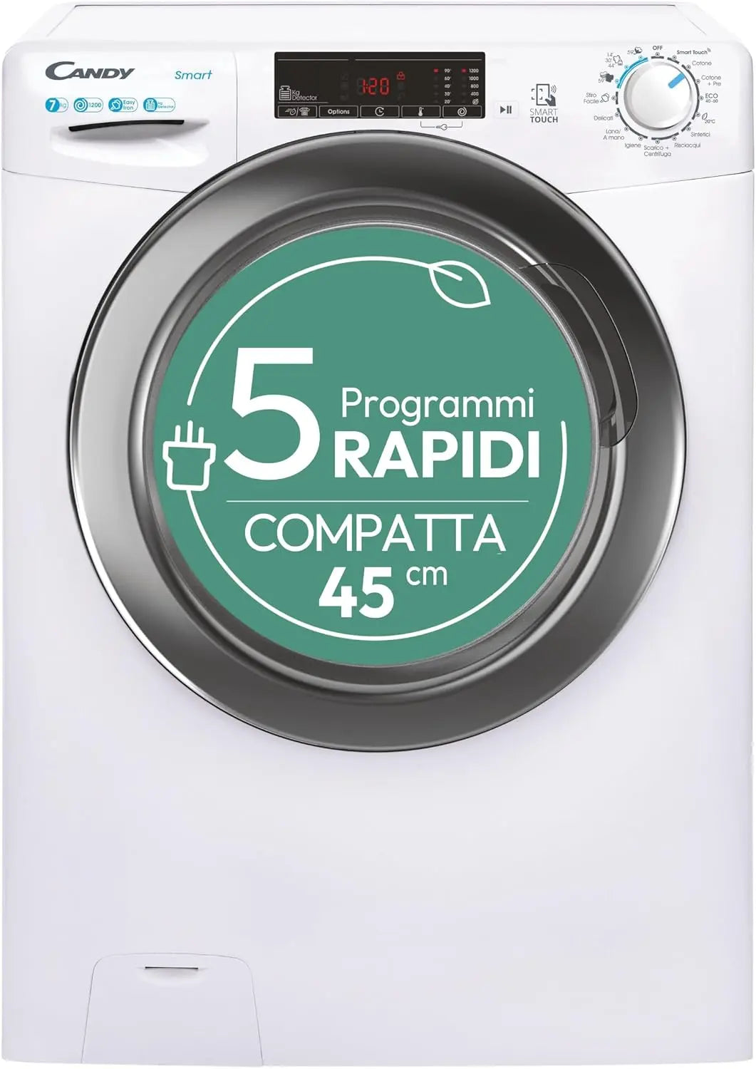 Candy Smart: lavatrice. Per il lavaggio del bucato. Colorazione indicata: Bianco.