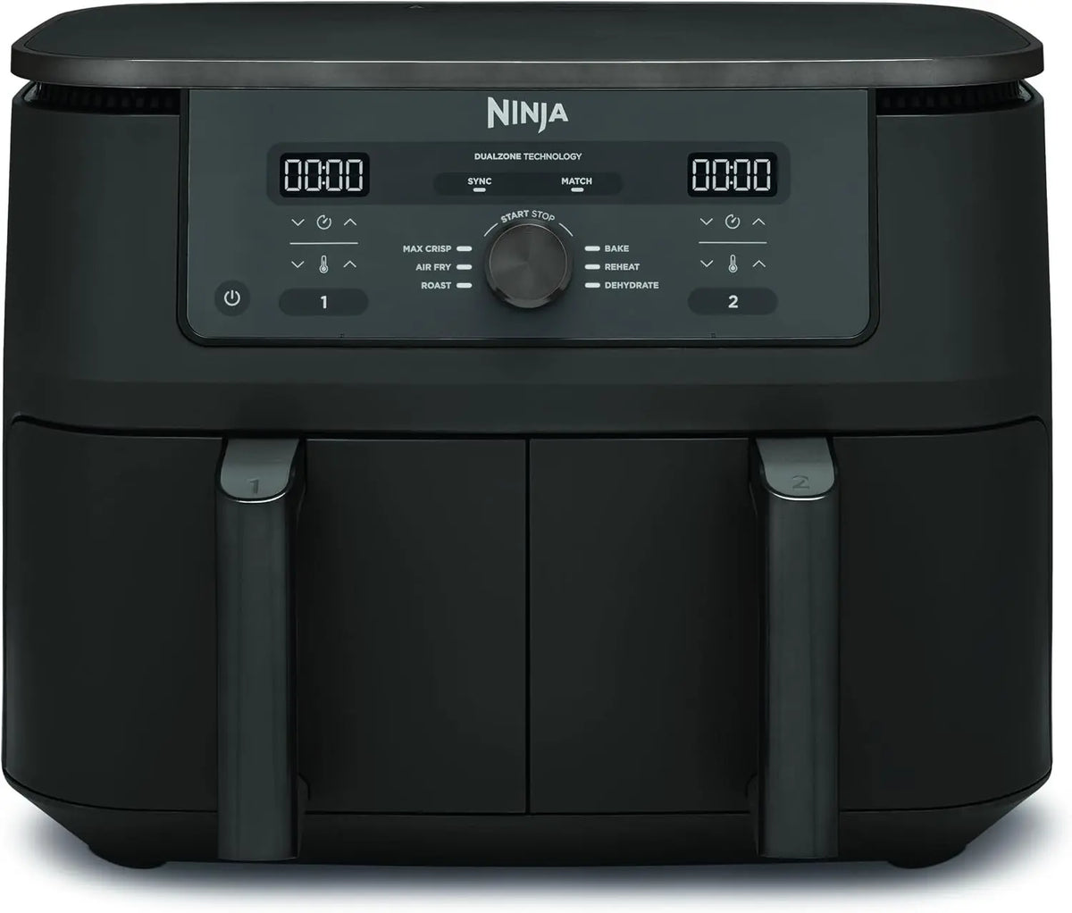 Ninja: friggitrice ad aria. Per la preparazione di alimenti con circolazione di aria calda. Capacit¨¤: 9,5 L.