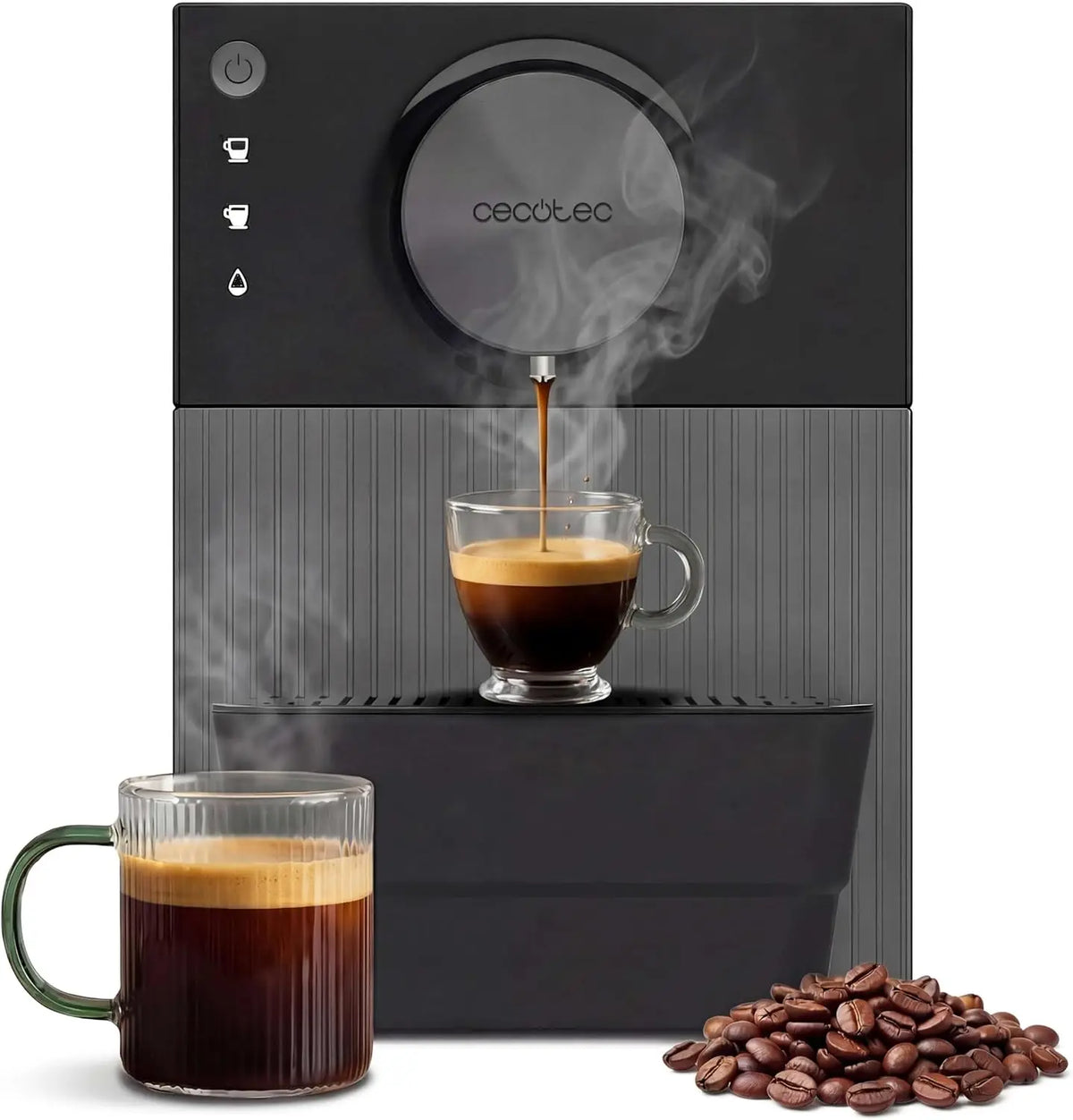 Cecotec: macchina da caff¨¨. Per la preparazione del caff¨¨. Potenza: 1350 W. Pressione: 19 bar.
