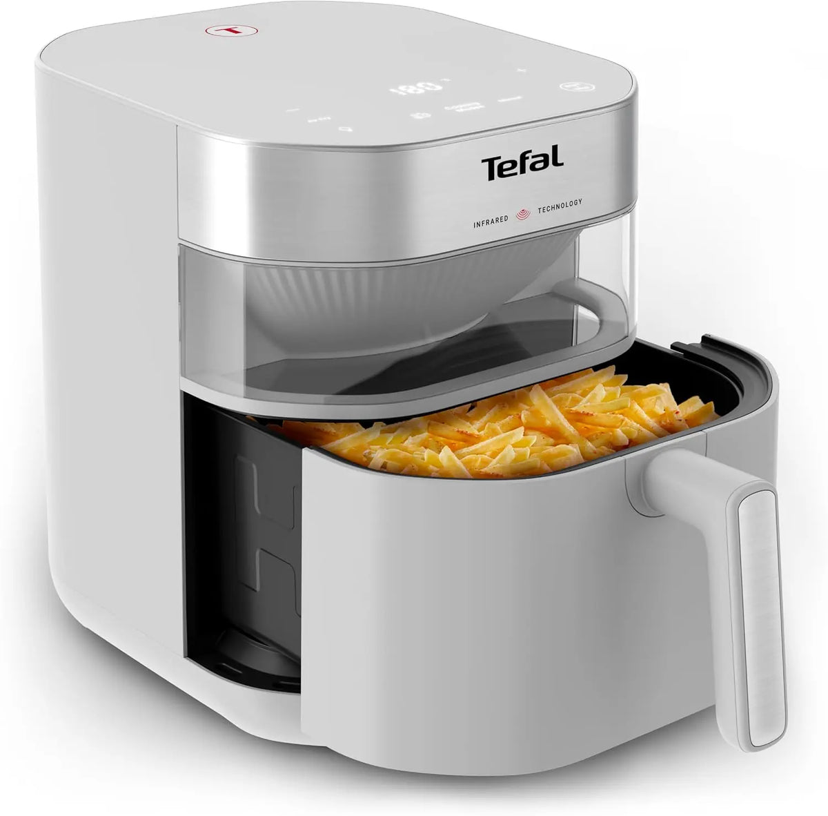 Tefal EY831G: friggitrice ad aria. Per la preparazione di alimenti con circolazione di aria calda.