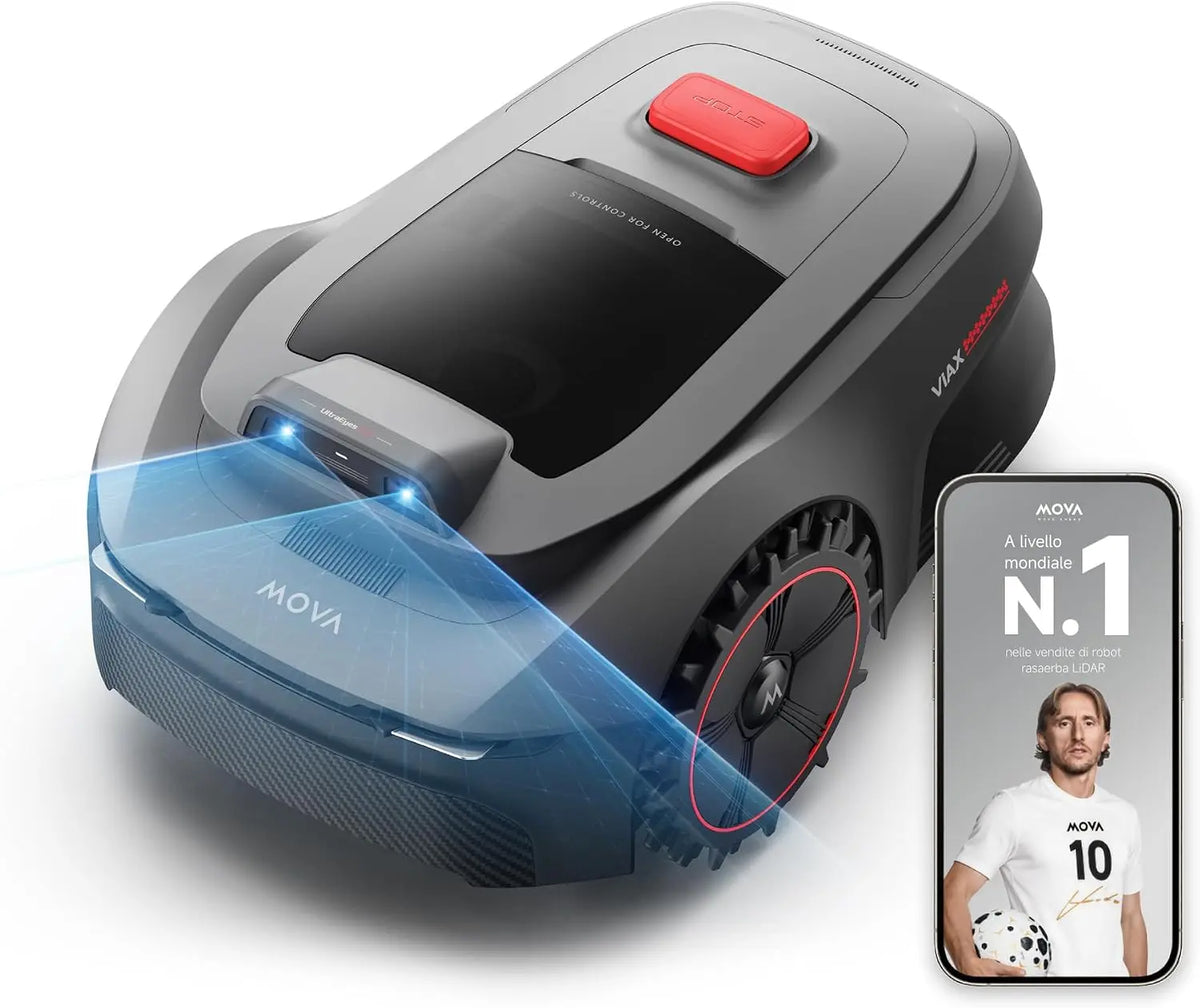 MOVA ViAX 250: robot rasaerba.