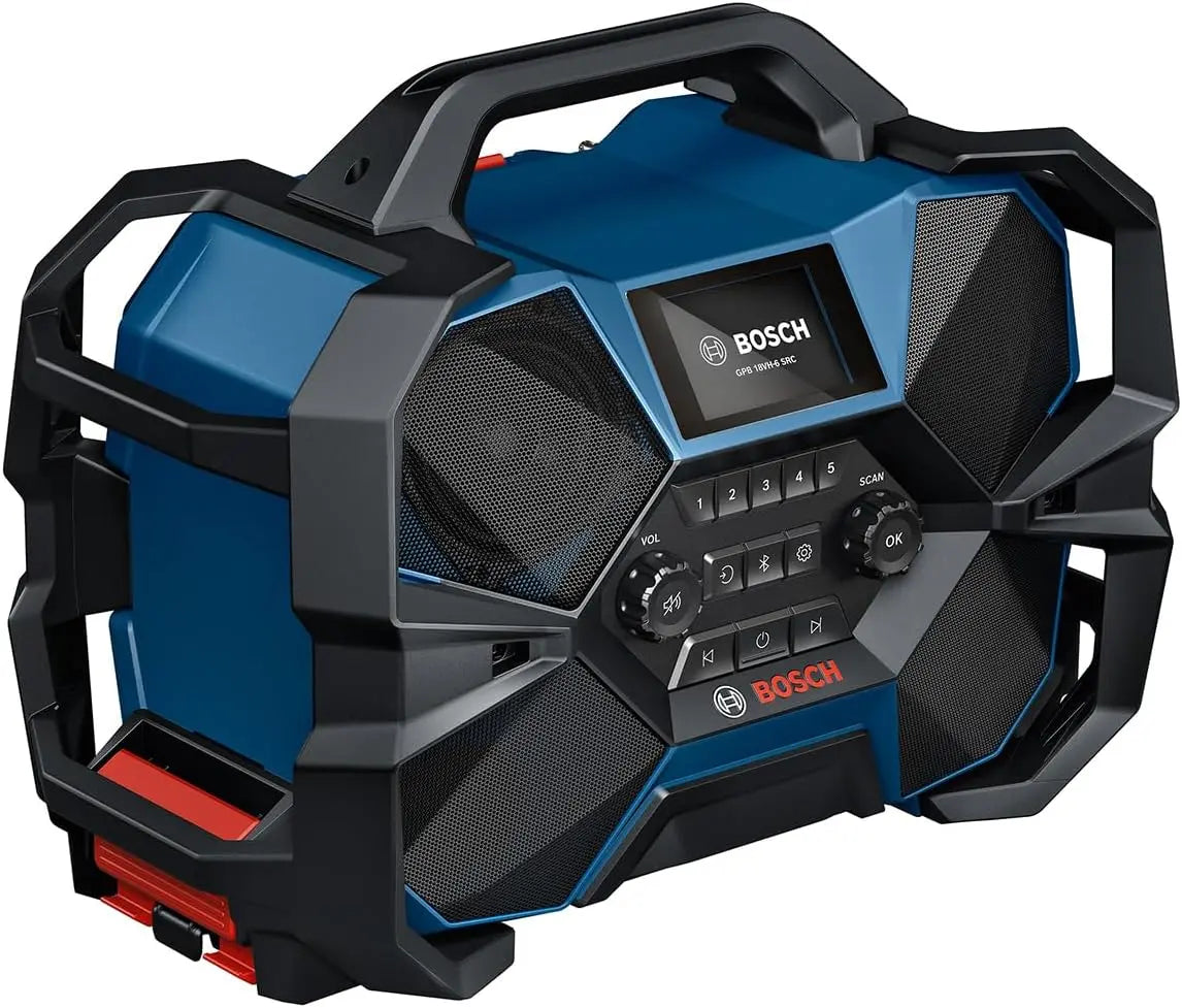 Bosch Professional Radio a 18VH-6: batteria ricaricabile. Per alimentare apparecchi compatibili con le specifiche del modello. Tensione: 18 V. Caratteristiche del modello: alimentazione a batteria, batteria o caricabatterie esclusi.