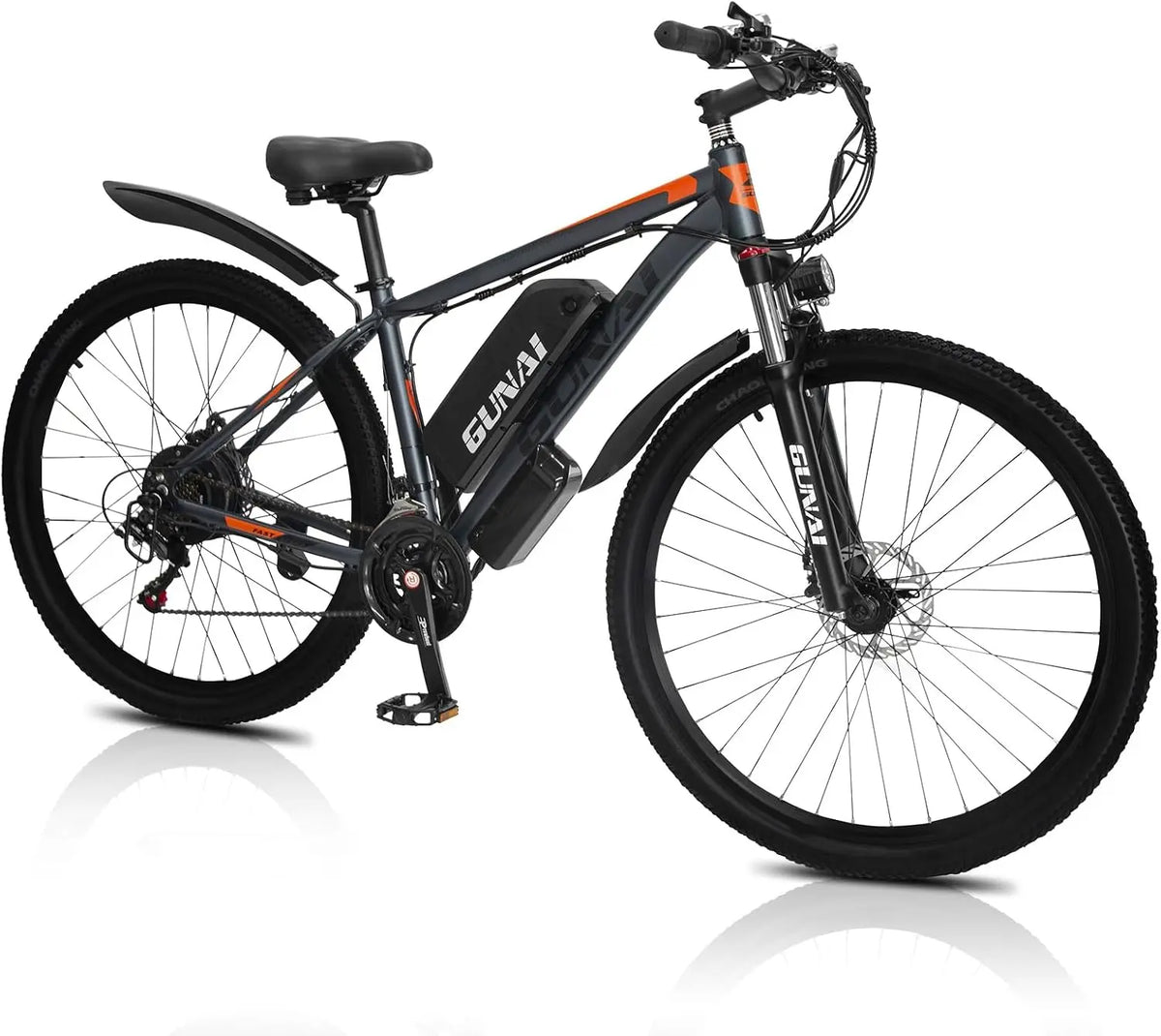 GUNAI: bicicletta elettrica. Tensione: 48 V.