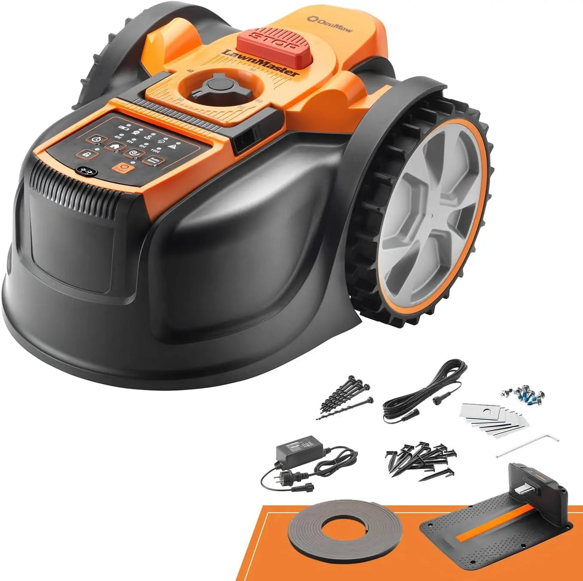 Lawnmaster OcuMow16 Tagliaerba AMB16P2: robot rasaerba. Caratteristiche del modello: funzionamento senza fili.