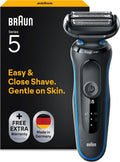 Braun Serie 5 51-B1000s: rasoio elettrico. Per la rasatura. Colorazione indicata: Blu.