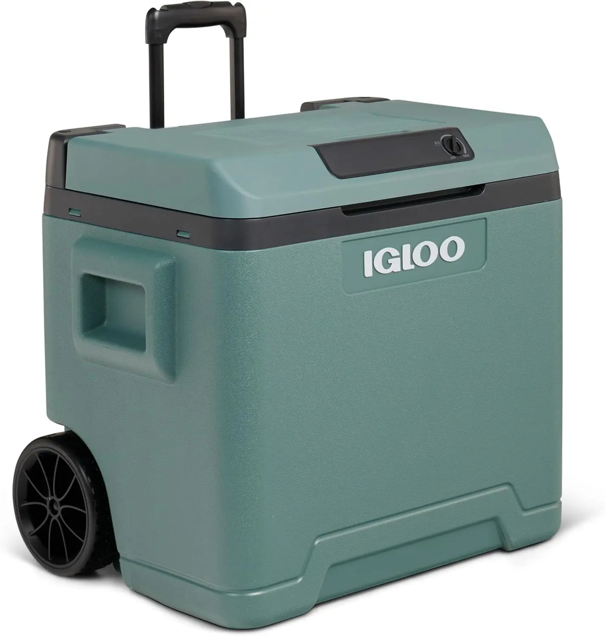 IGLOO IE42: frigorifero portatile. Tensione: 12 V. Capacit¨¤: 42 L. Caratteristiche del modello: asta telescopica. Colorazione indicata: Verde.